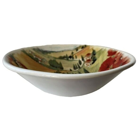Effetti Di Arte Handmade in Italy Opificio Etico Landscape Pasta Salad Bowl - Picture 2 of 8